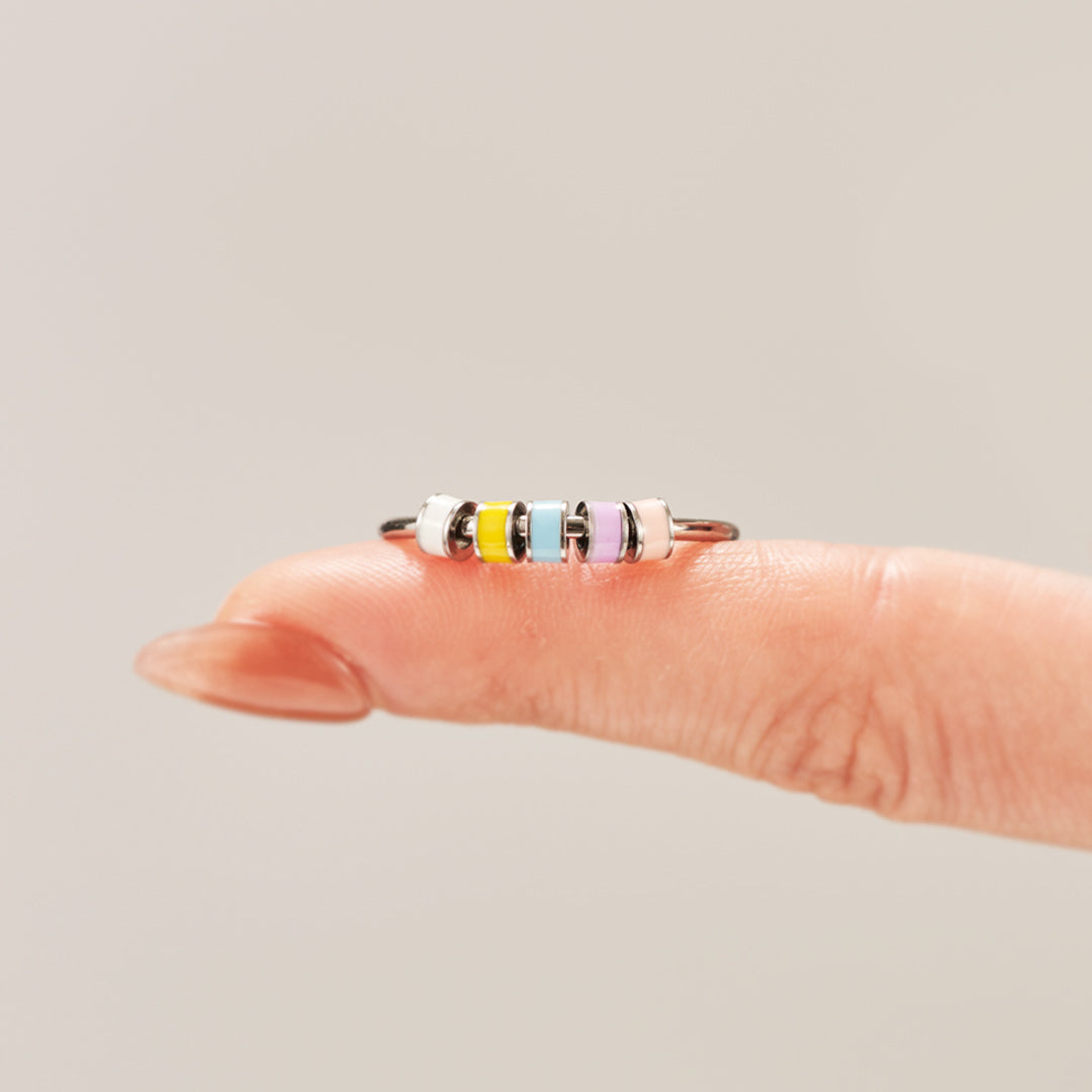 To My Daughter-Beaded Fidget Ring
