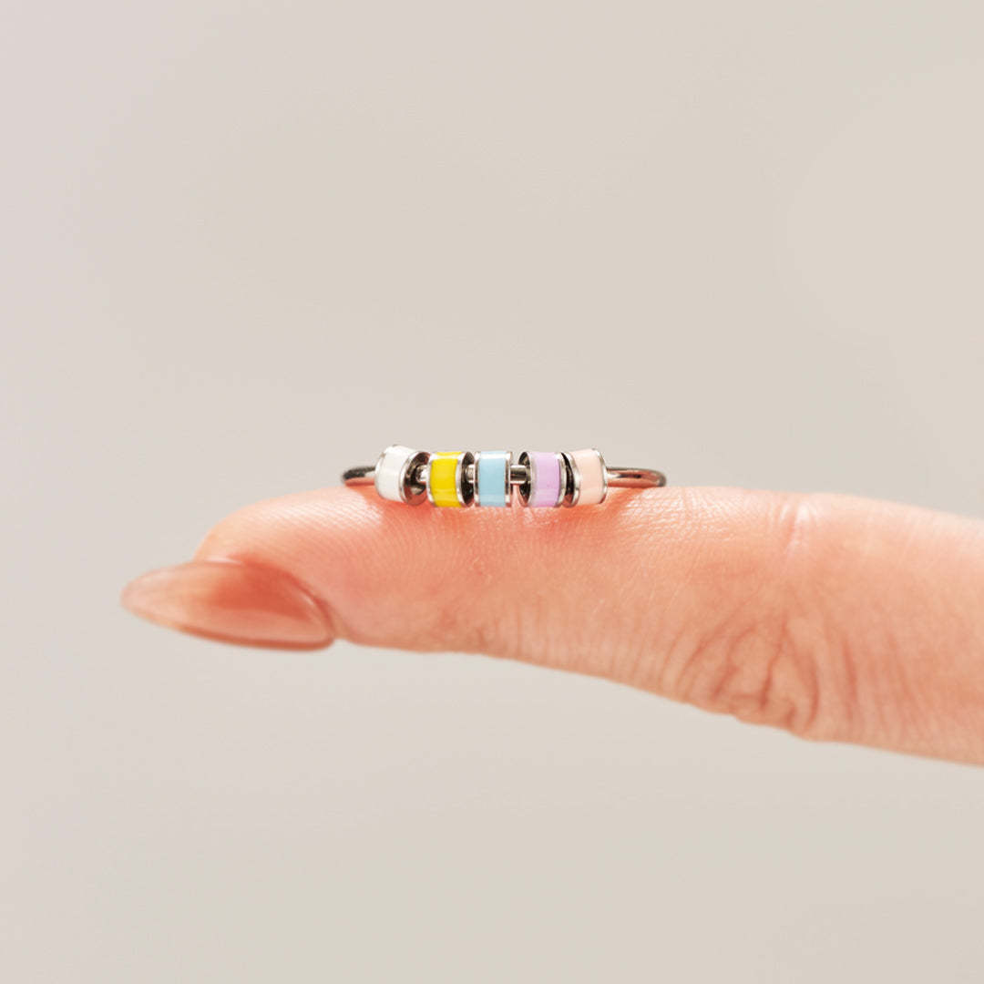 To My Daughter-Beaded Fidget Ring