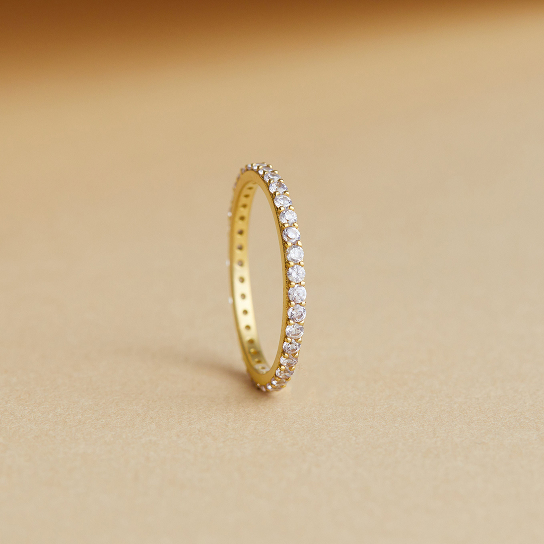 Lung Cancer Awareness Christmas Gift White Ring