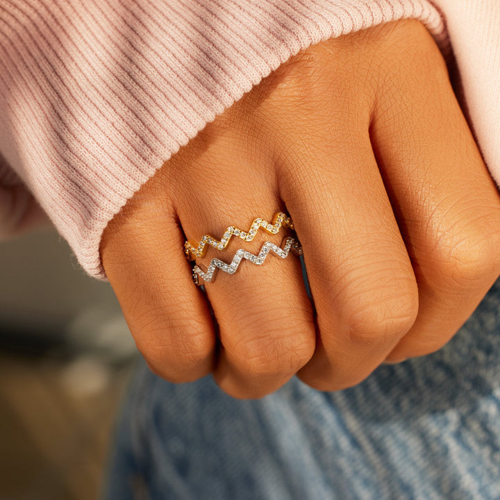 Best Bi♥︎ches Highs And Lows Ring