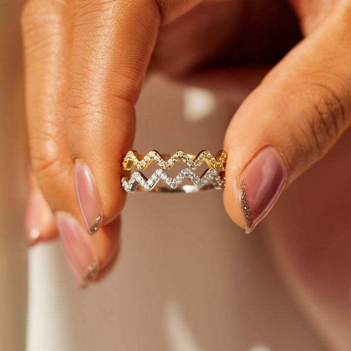 Best Bi♥︎ches Highs And Lows Ring