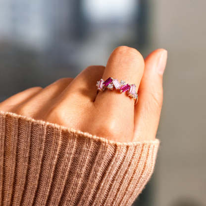 Nobody Has It All Together Pink Band Ring
