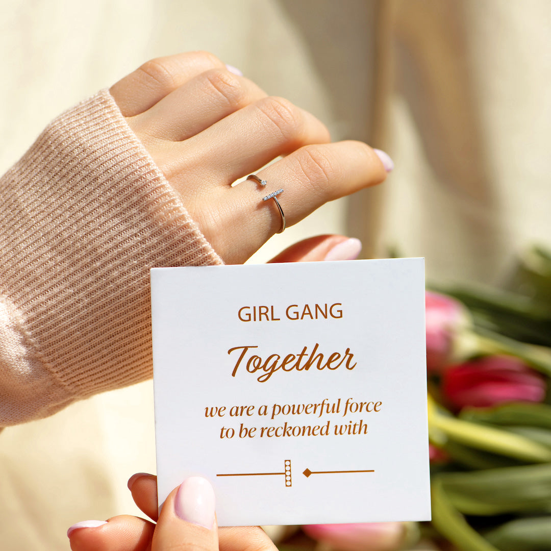Girl Gang Matching Friendship Rings