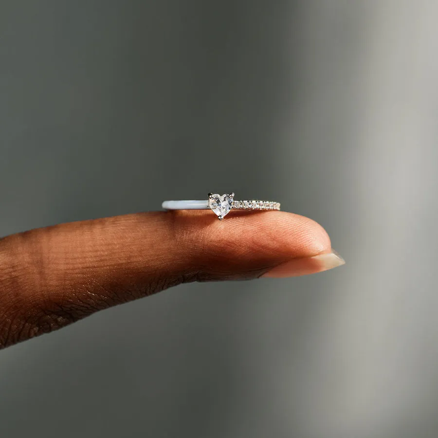 Something Blue Heart Ring