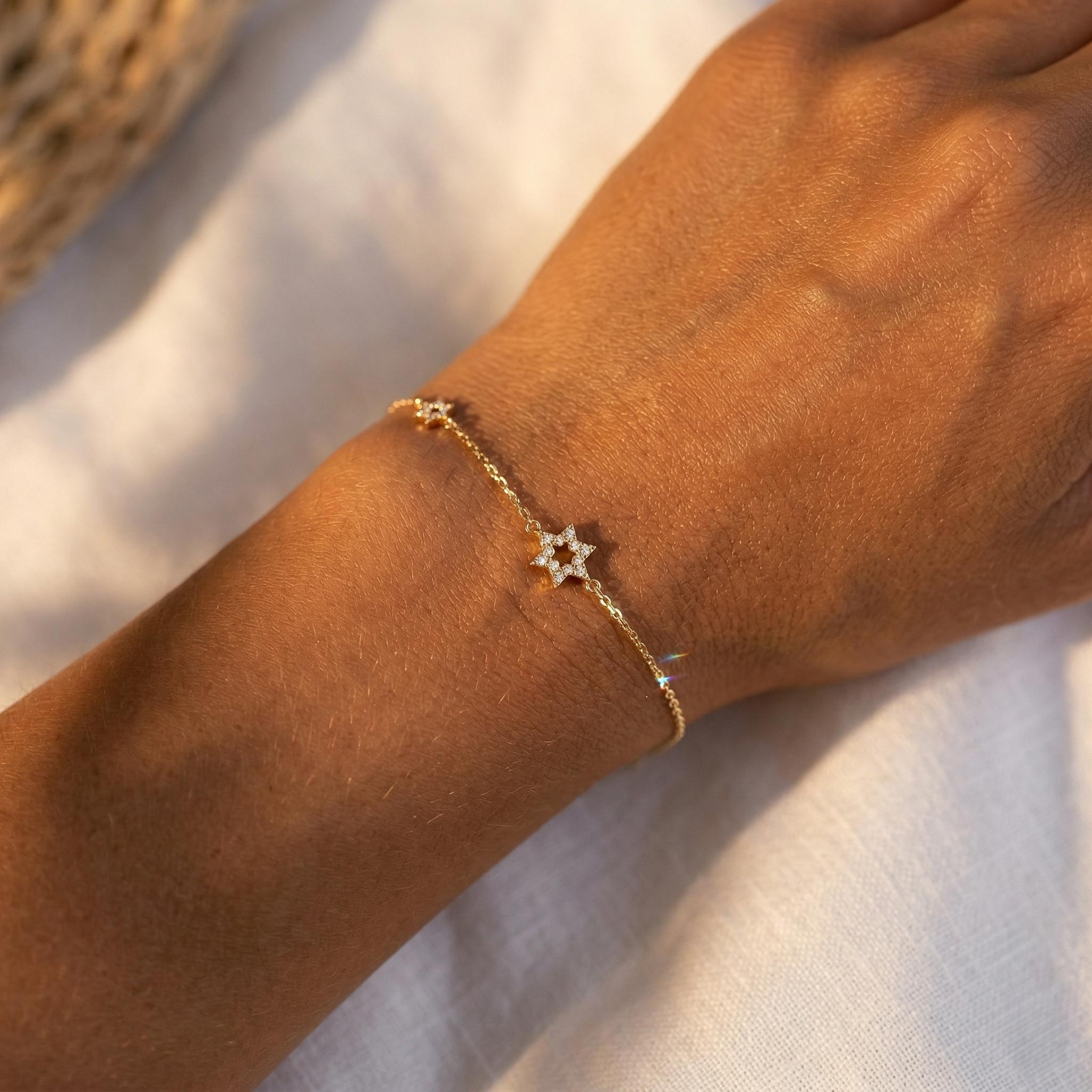 Choose Your Peace Star Bracelet