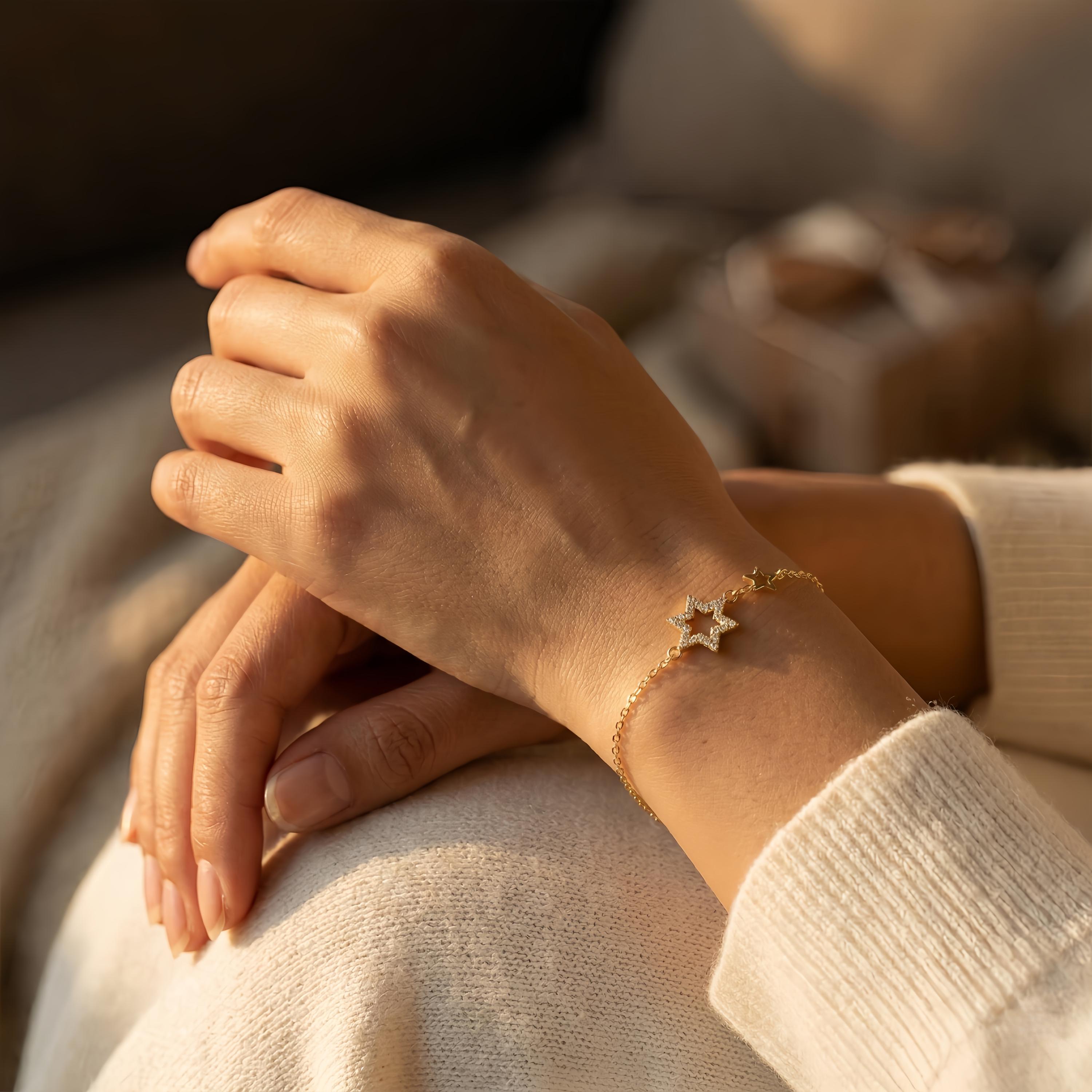 Choose Your Peace Star Bracelet