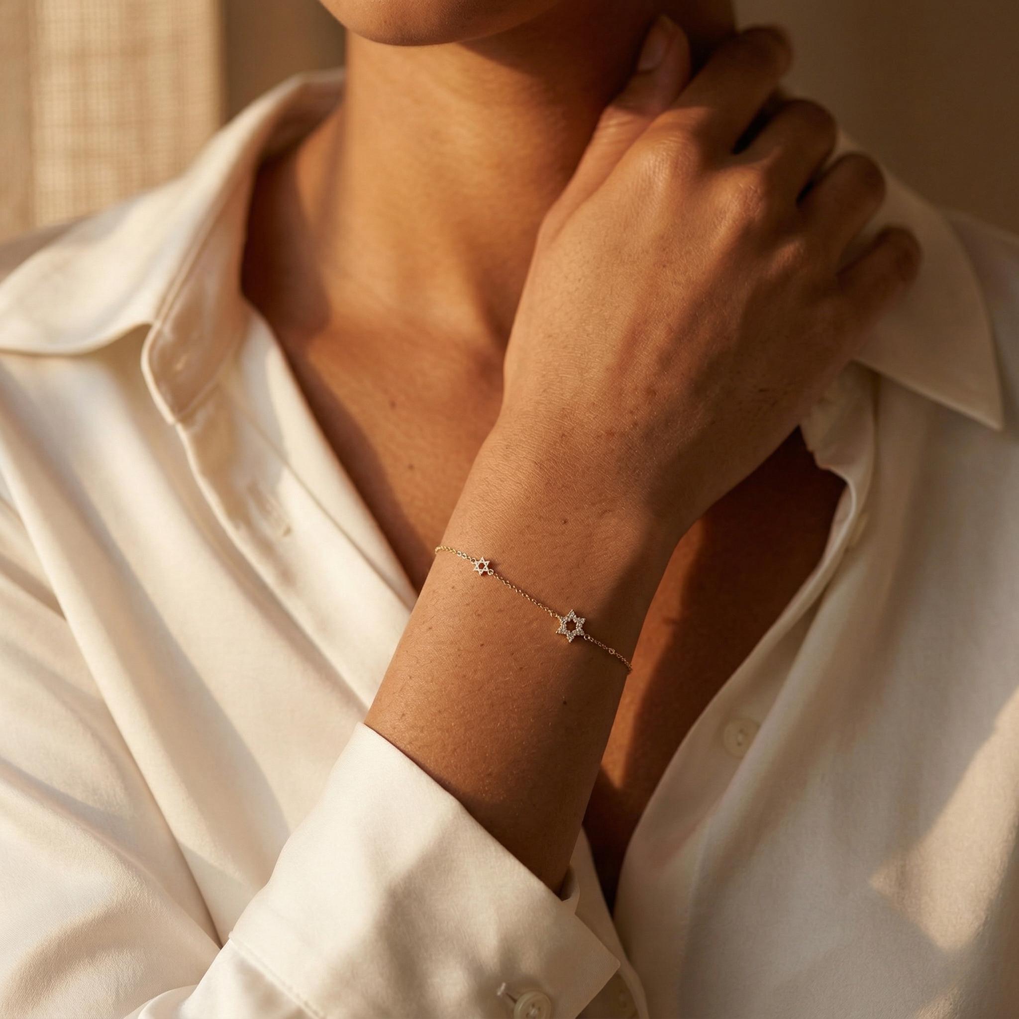 Choose Your Peace Star Bracelet