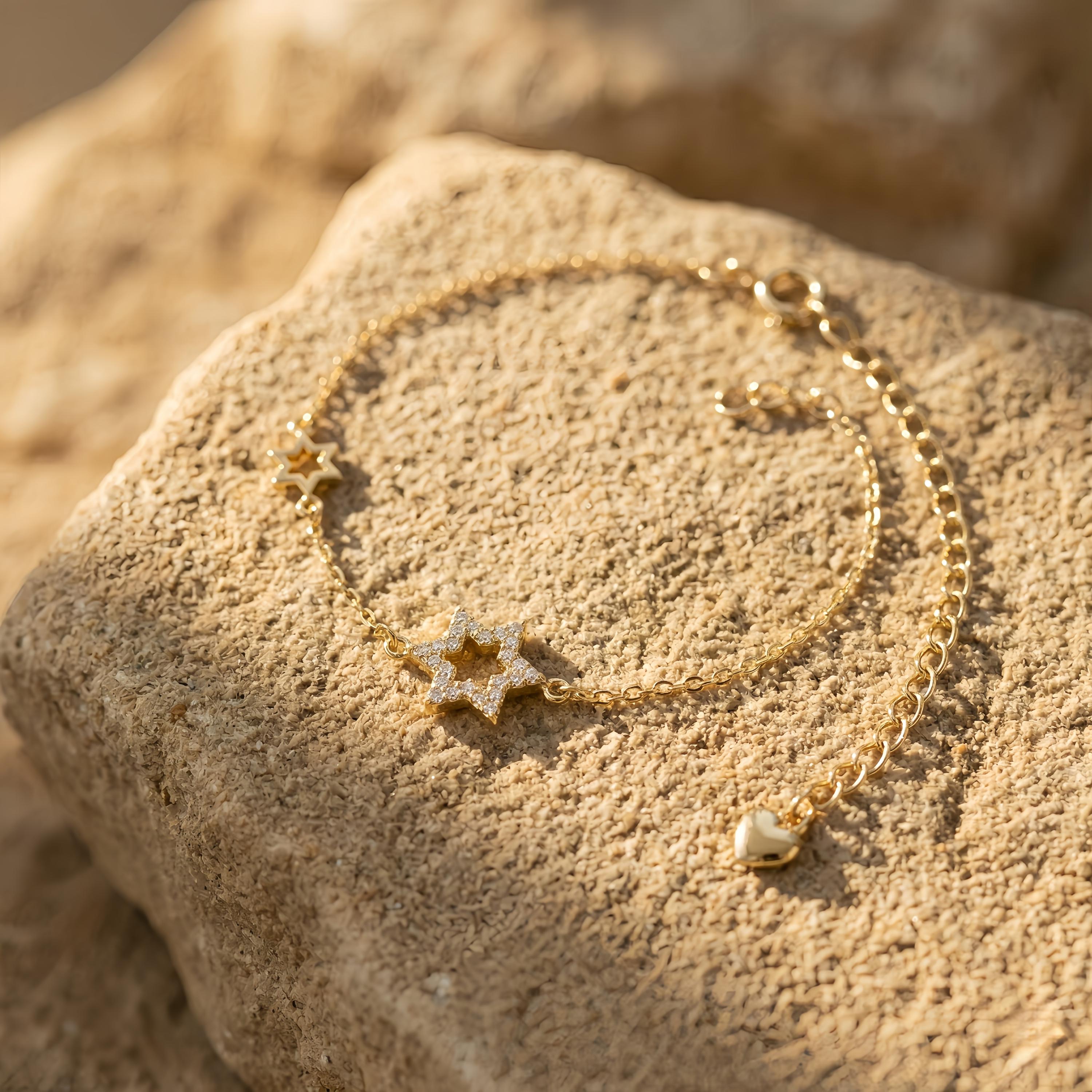Choose Your Peace Star Bracelet