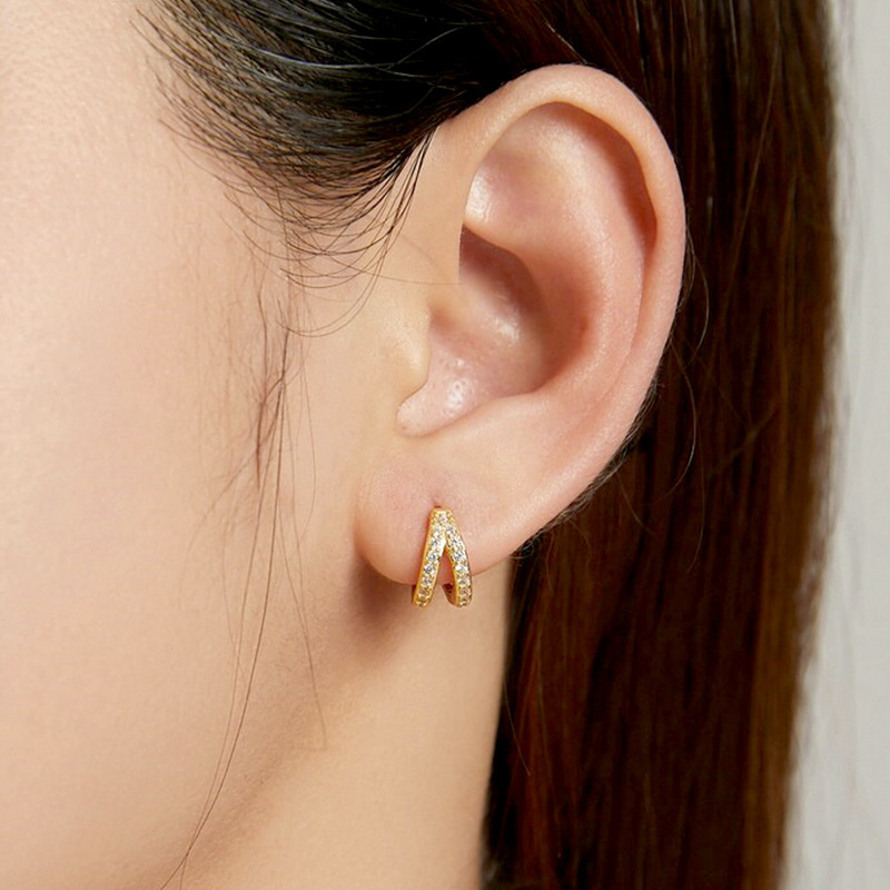 Double Layers Twilight Grace Earrings