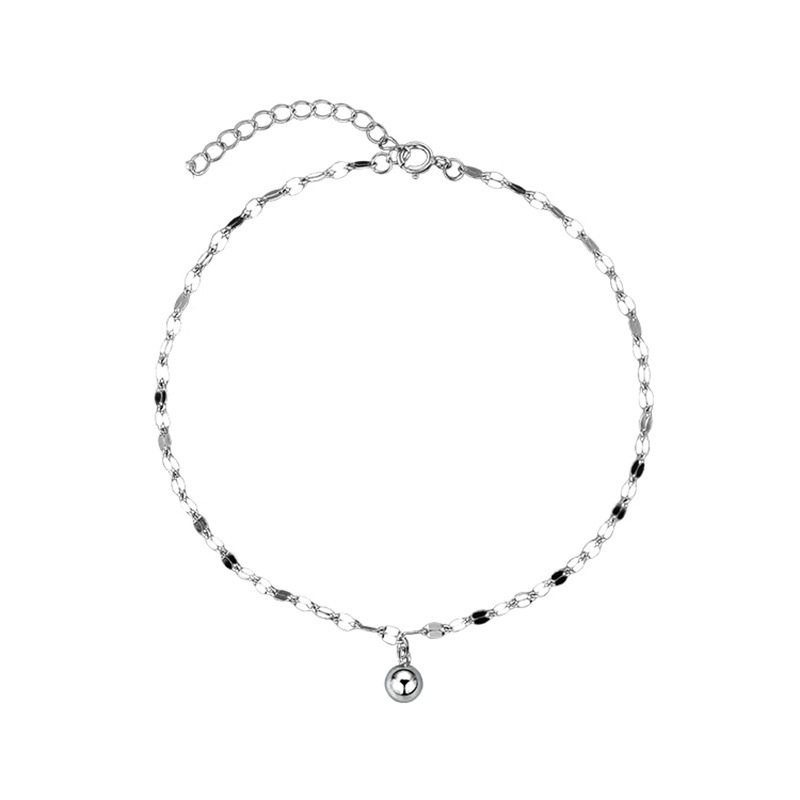 Minimalist Sparkling Chain Ankle Bracelet