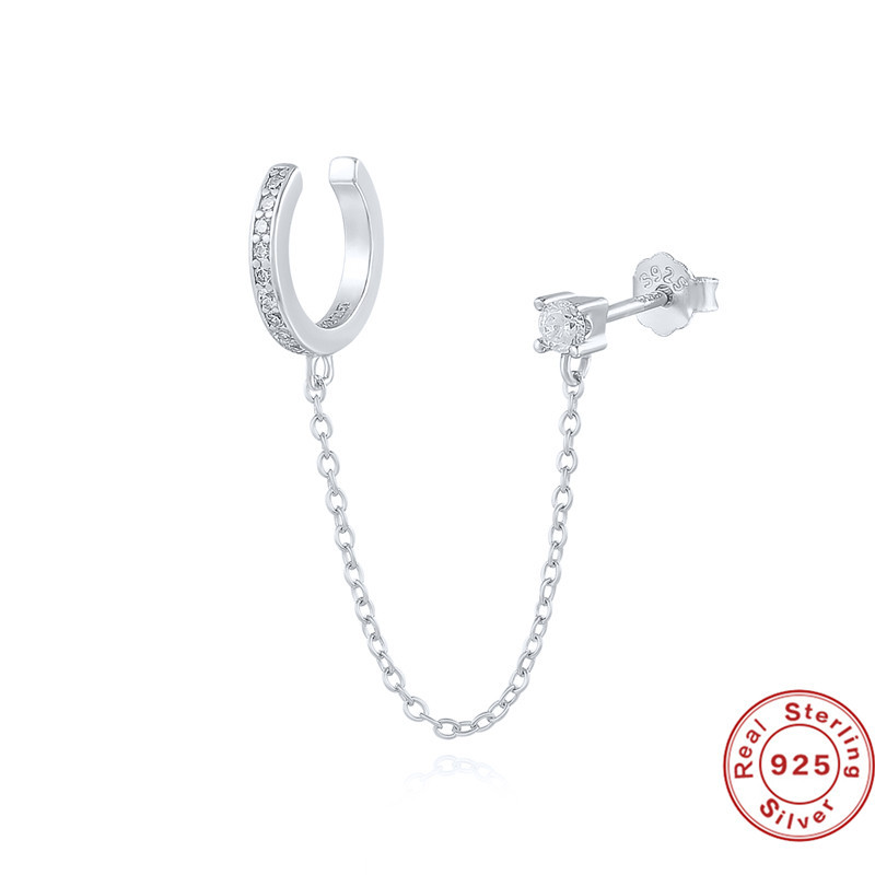 Linked in Light Earrings