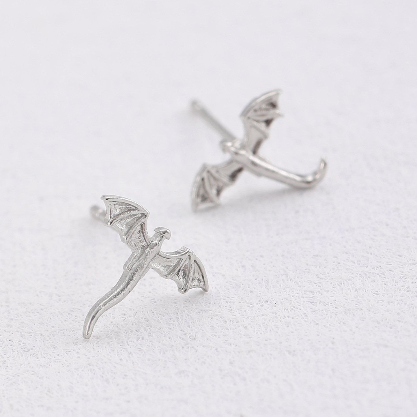 Minimalist Petite Magic Dragon Stud Earrings