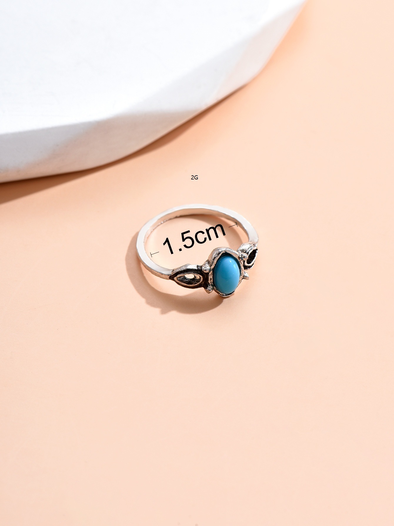 Elegant Sapphire Inlaid Fashionable Toe Ring