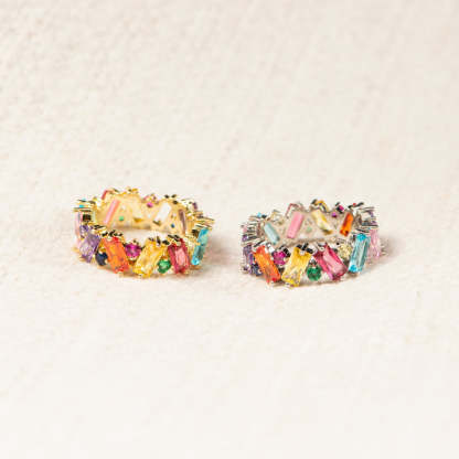 A Rainbow With No End Matching Rainbow Bands