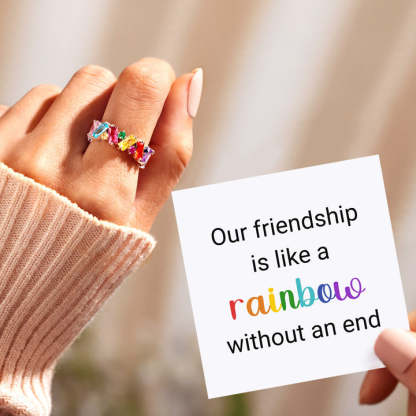 A Rainbow With No End Matching Rainbow Bands