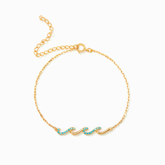 SISTER GIFT-I'LL BE THERE FOR YOU TRIPLE WAVE BRACELET