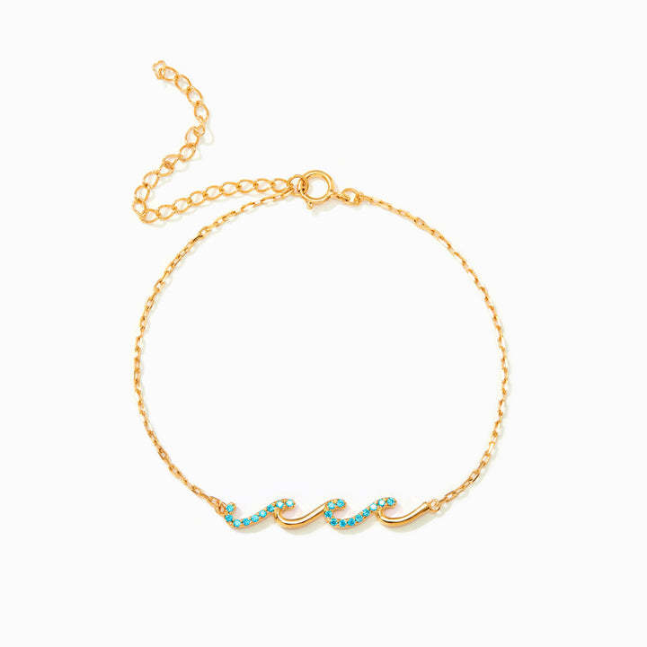 Matching Friendship Wave Bracelets