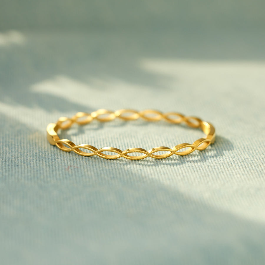 Our Bond Remains Unbreakable Weave Bracelet