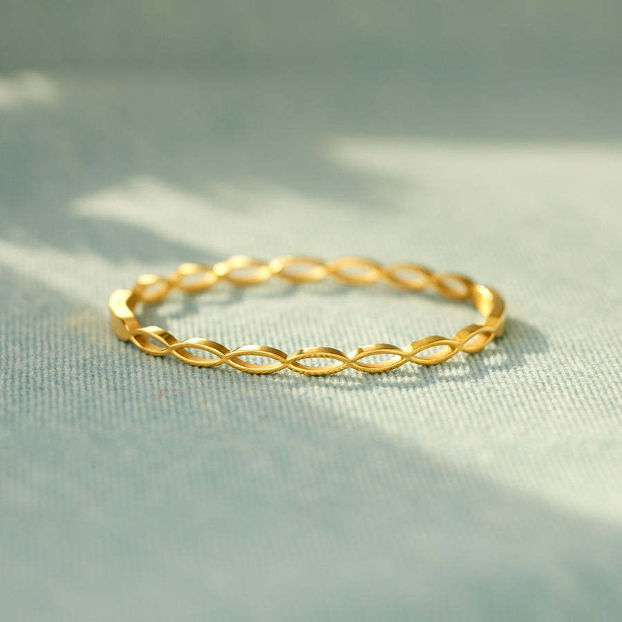 Our Bond Remains Unbreakable Weave Bracelet