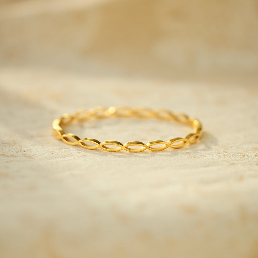 Our Bond Remains Unbreakable Weave Bracelet