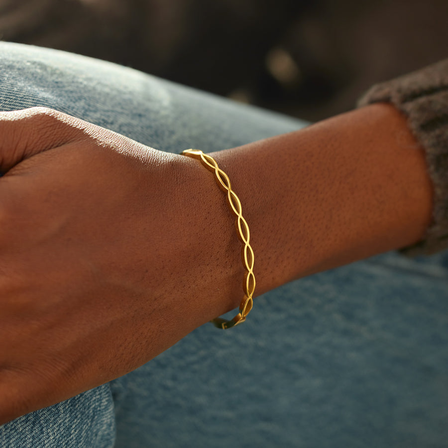 Our Bond Remains Unbreakable Weave Bracelet