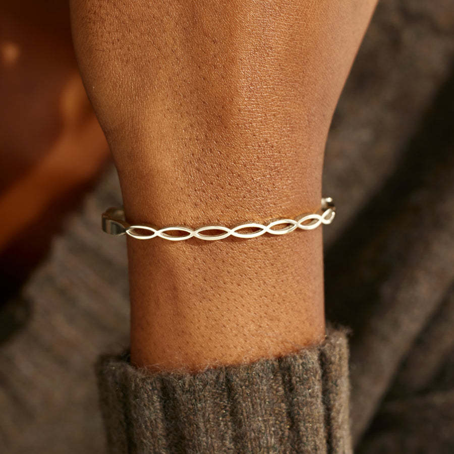 Our Bond Remains Unbreakable Weave Bracelet