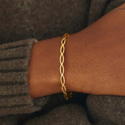 Our Bond Remains Unbreakable Weave Bracelet