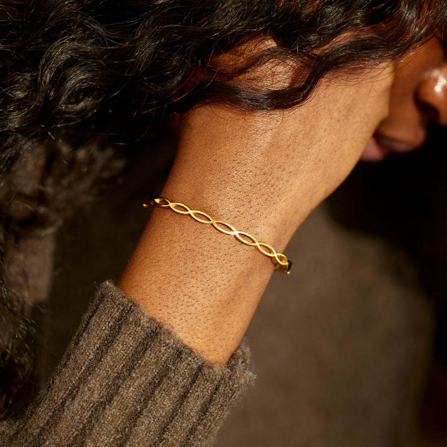 Our Bond Remains Unbreakable Weave Bracelet