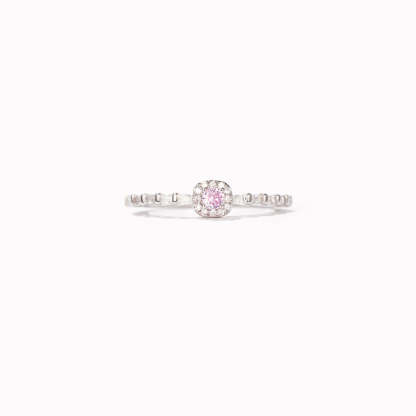 I'm Choosing My Peace Pink Diamond Self Love Ring