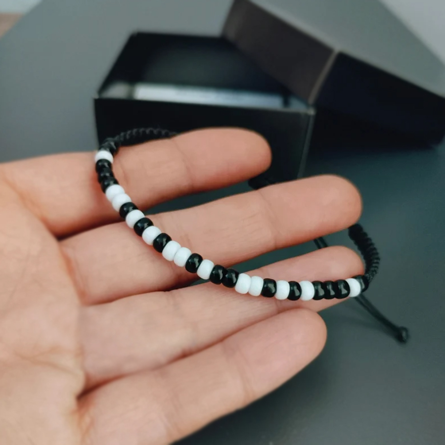 F❤️ck Off Cancer Morse Code Bracelet