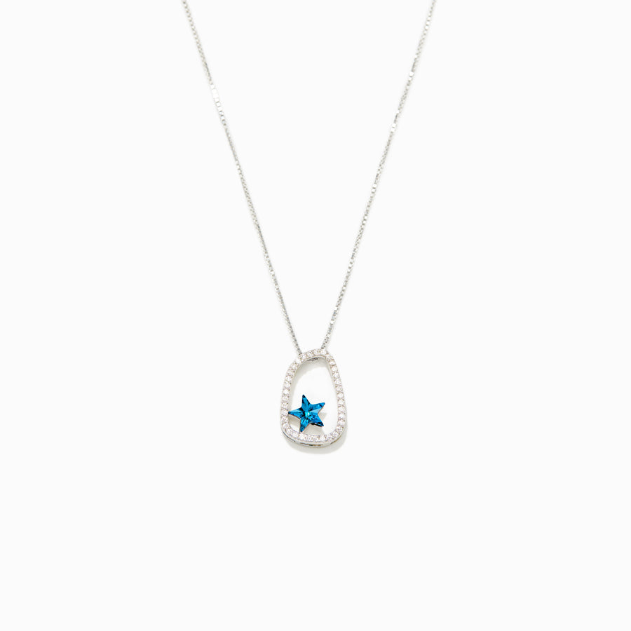 Autism Awareness Gift Star Necklace