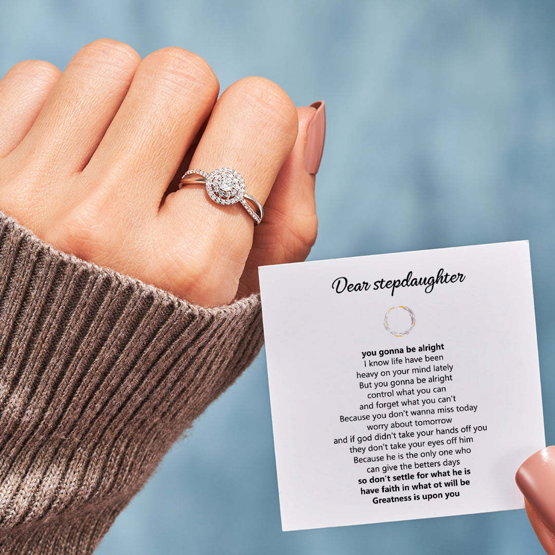 Greatness Is Upon You Self Love Circle Ring