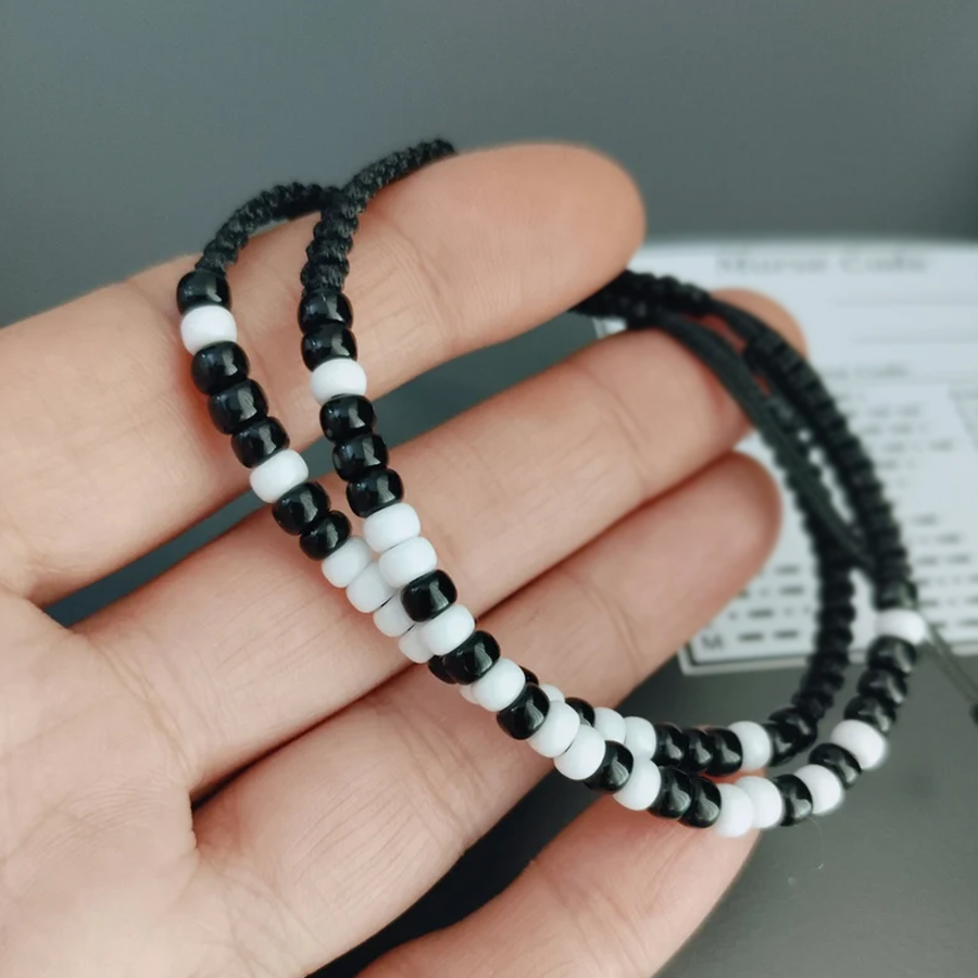 F❤️ck Off Cancer Morse Code Bracelet