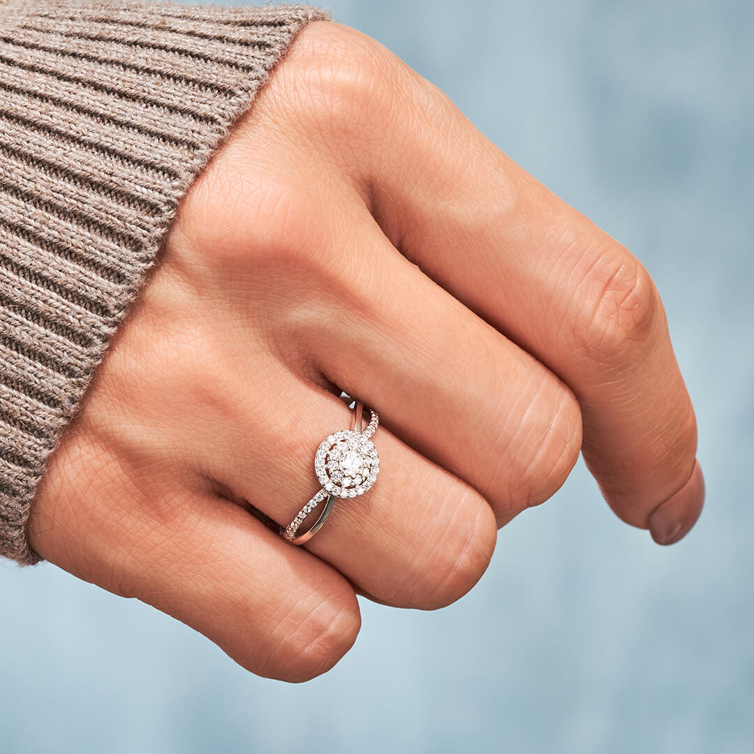I Will Be With You Through Them All Circle Ring