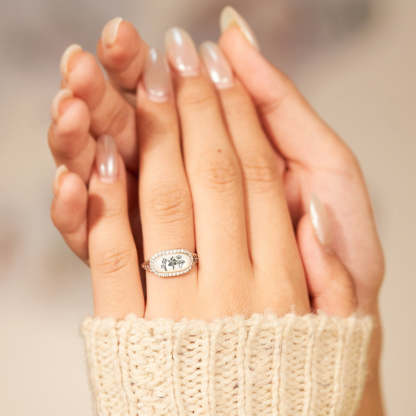 Keep All Those You Love Close Birth Flower Ring