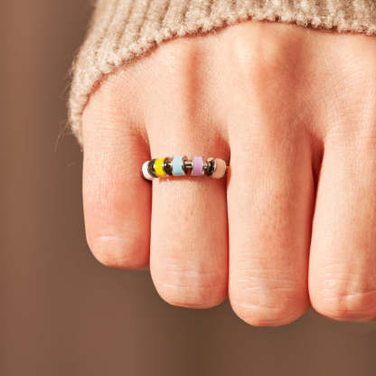 To My Daughter-Beaded Fidget Ring