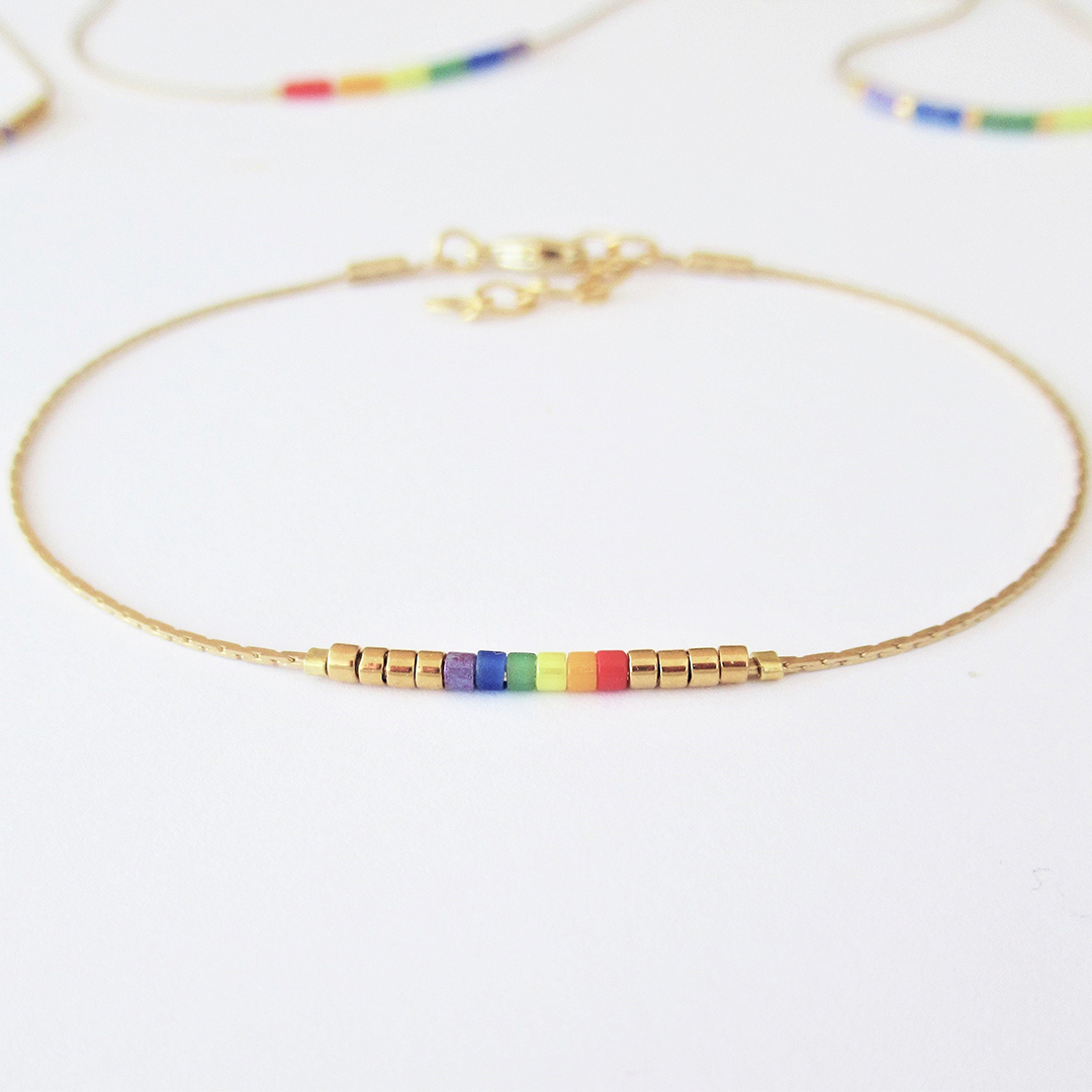 LGBT Rainbow Soulmate Pride Bracelet