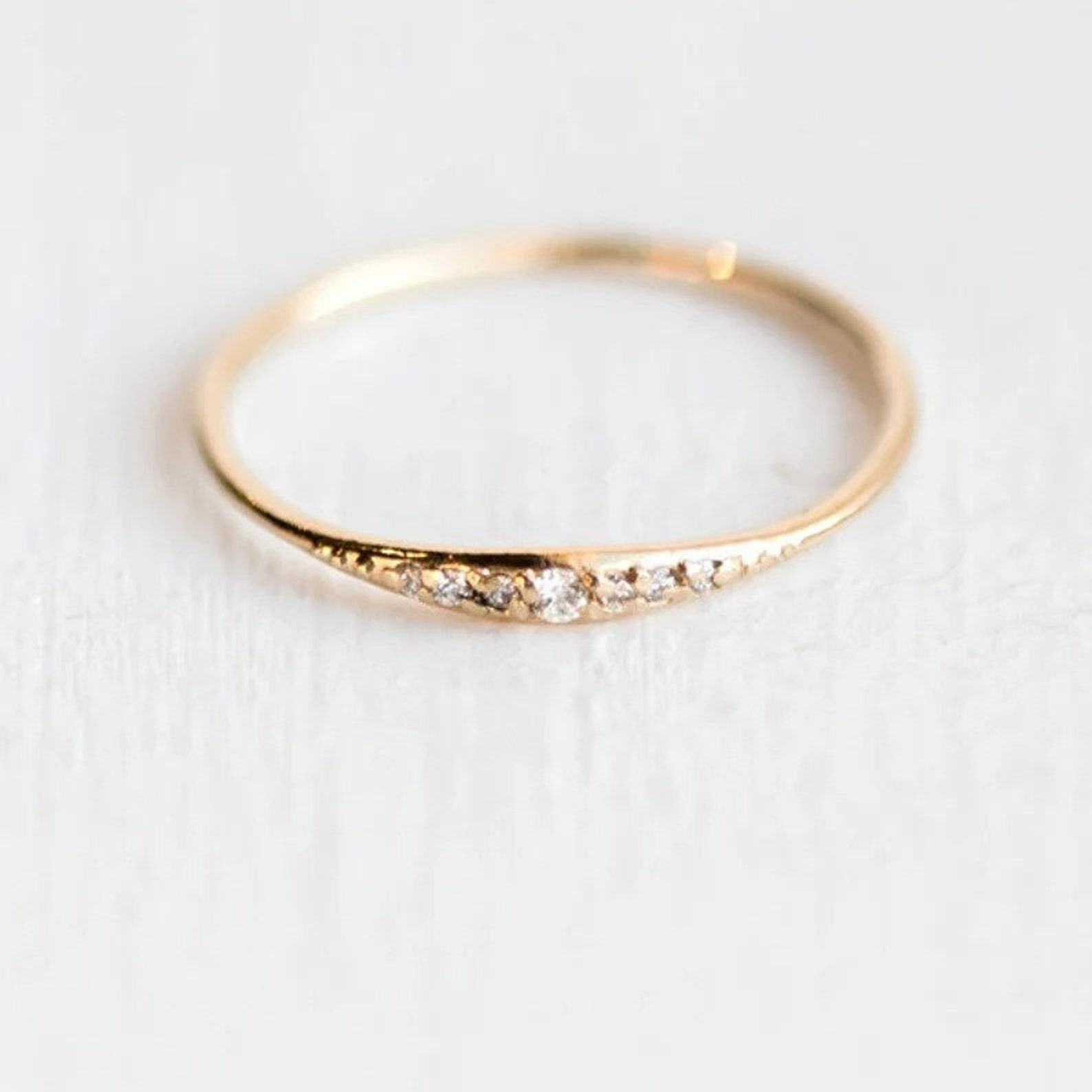 I'm Choosing My Peace Dainty Stacking Ring
