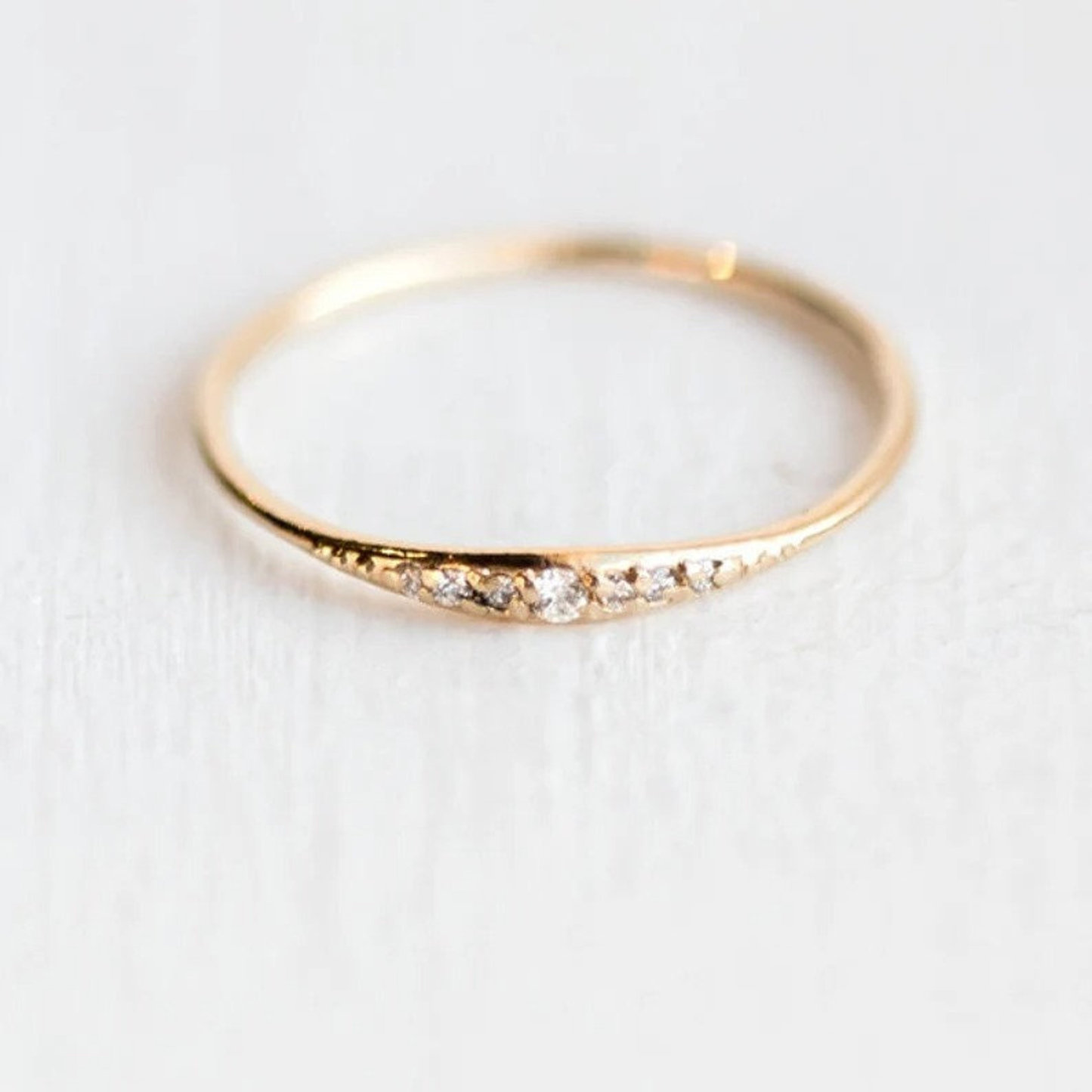 I'm Choosing My Peace Dainty Stacking Ring