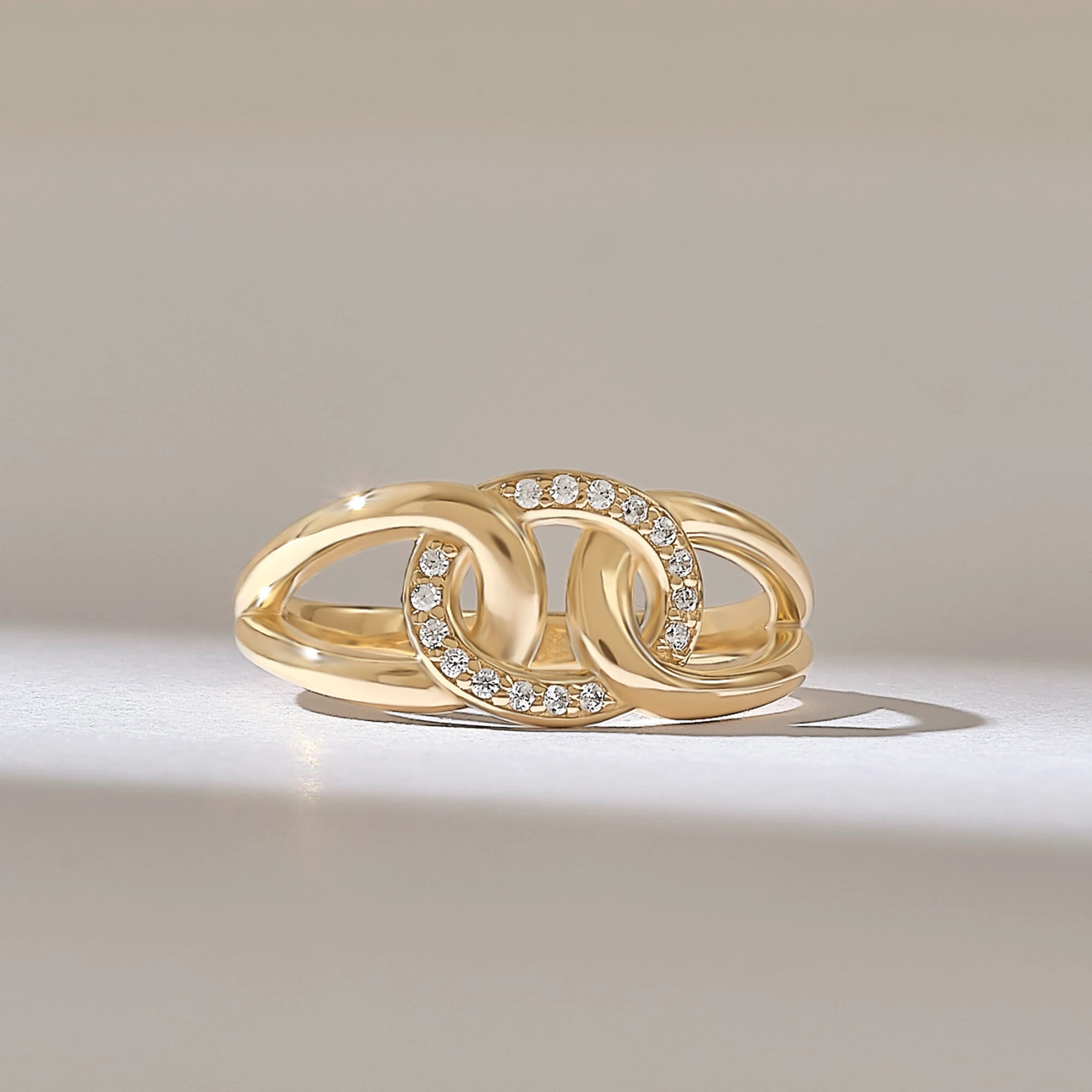 Self Love Pave Diamond Ring