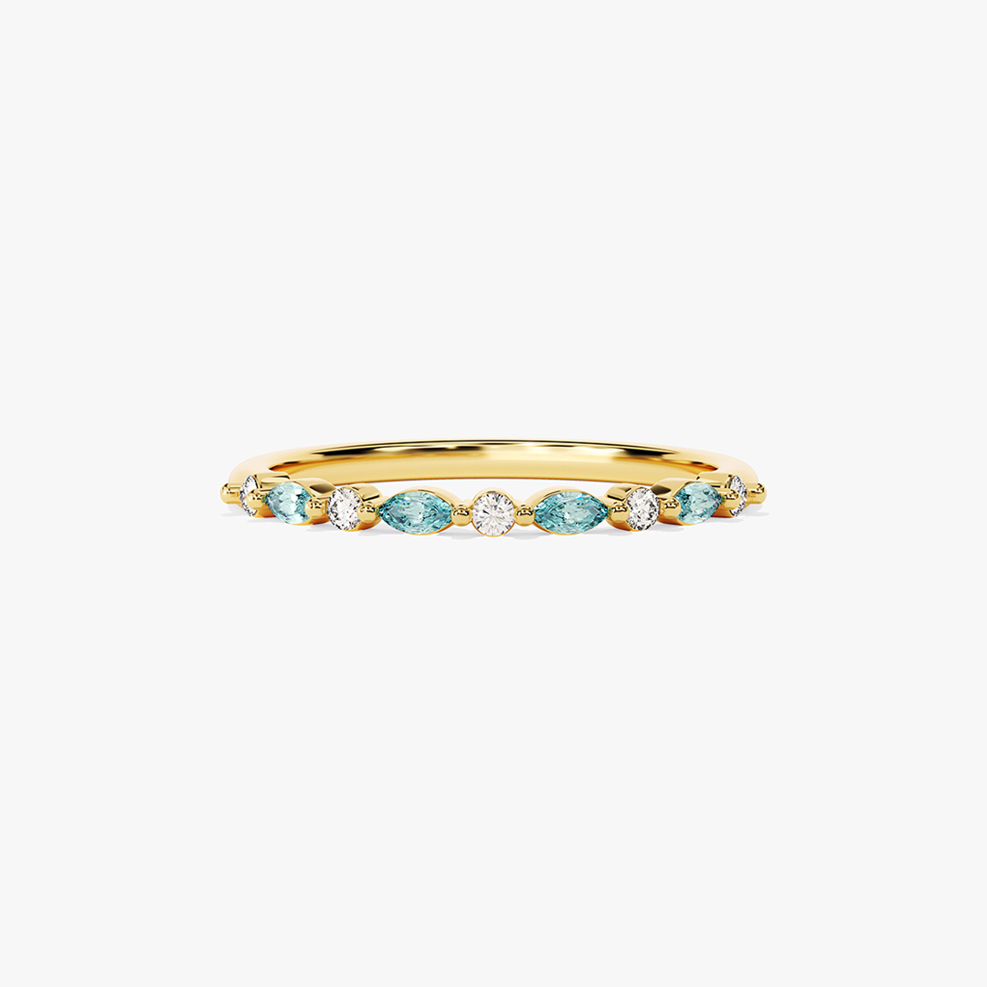 Choosing My Peace Marquise Ring