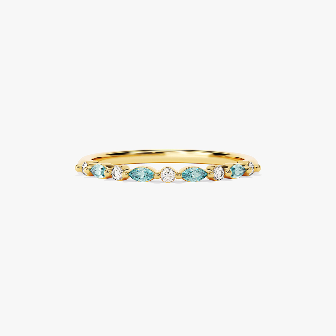 Choosing My Peace Marquise Ring