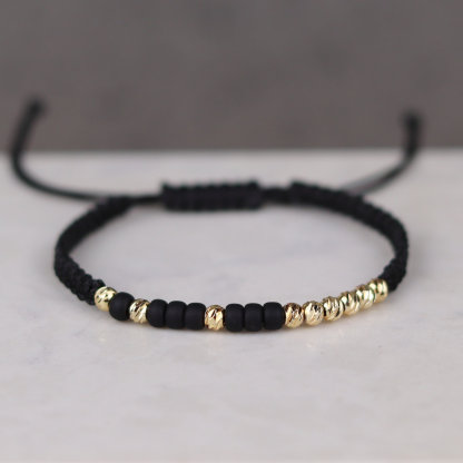 Secret Message Morse Code Bracelet
