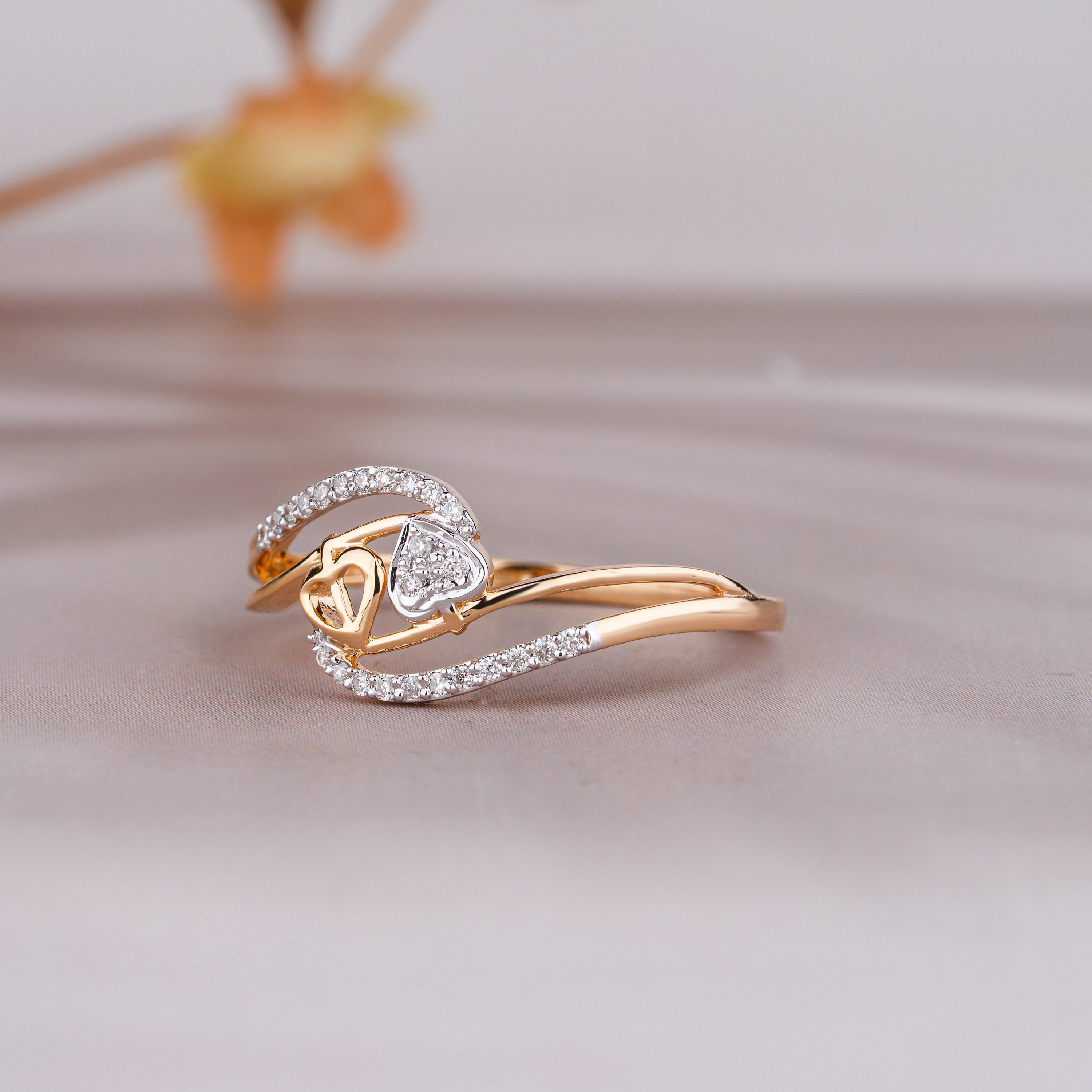 It's OK Hug Heart Ring