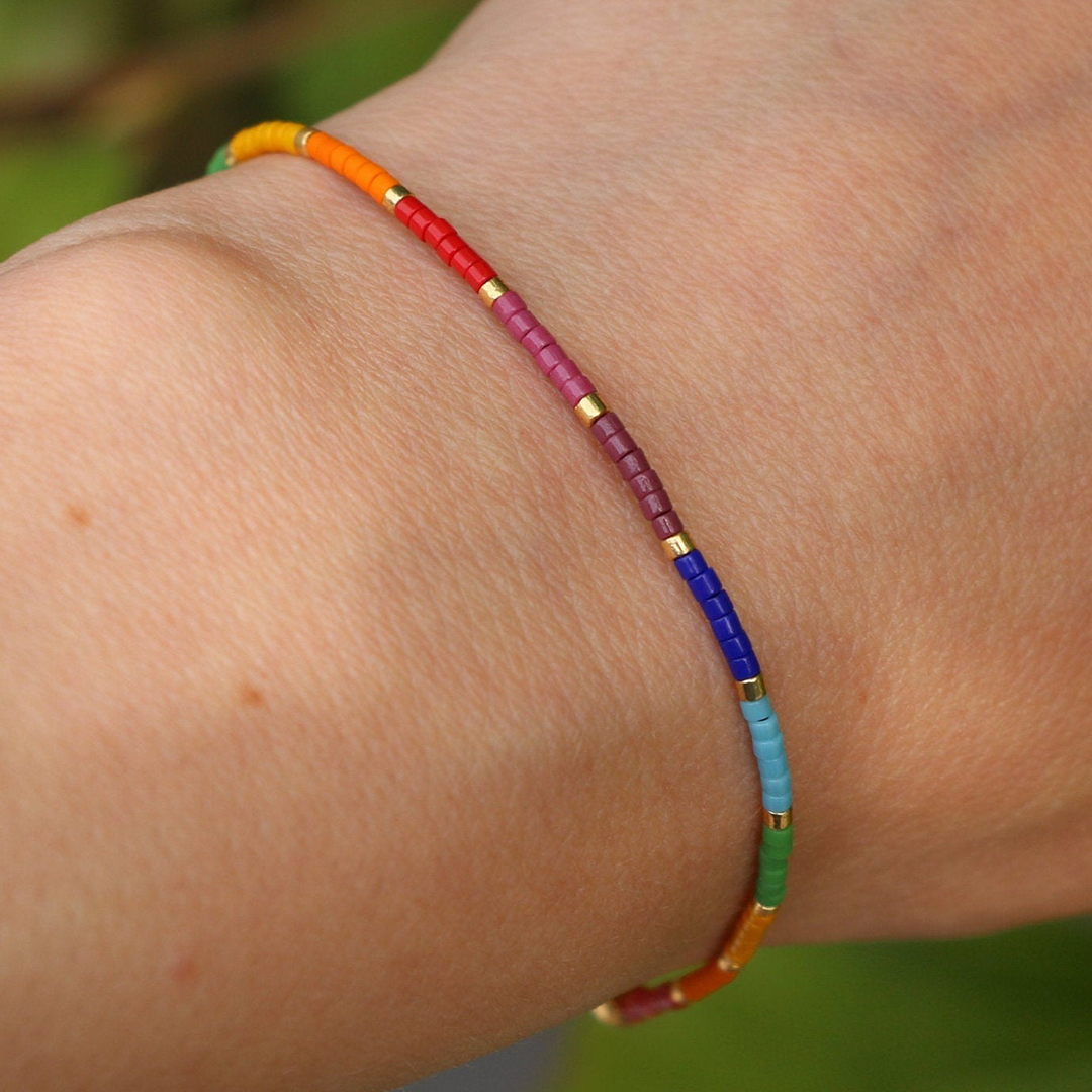 LGBT Rainbow Soulmate Bracelet