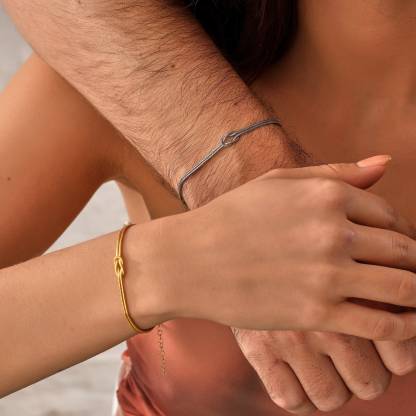 Husband & Wife Bond Knot Bracelets