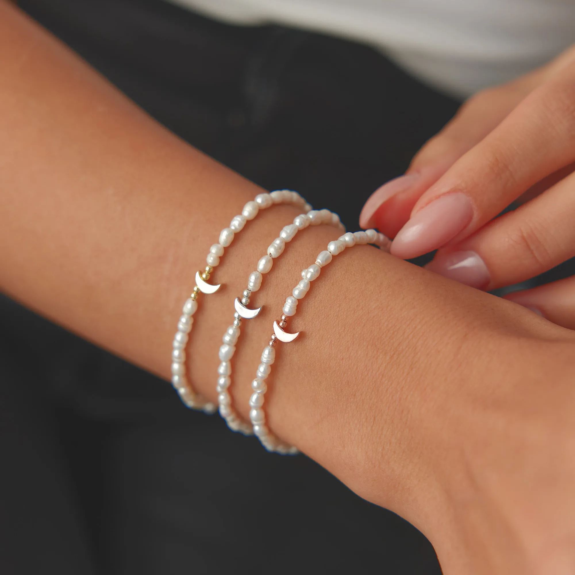 Self Love Pearl Heart Bracelet