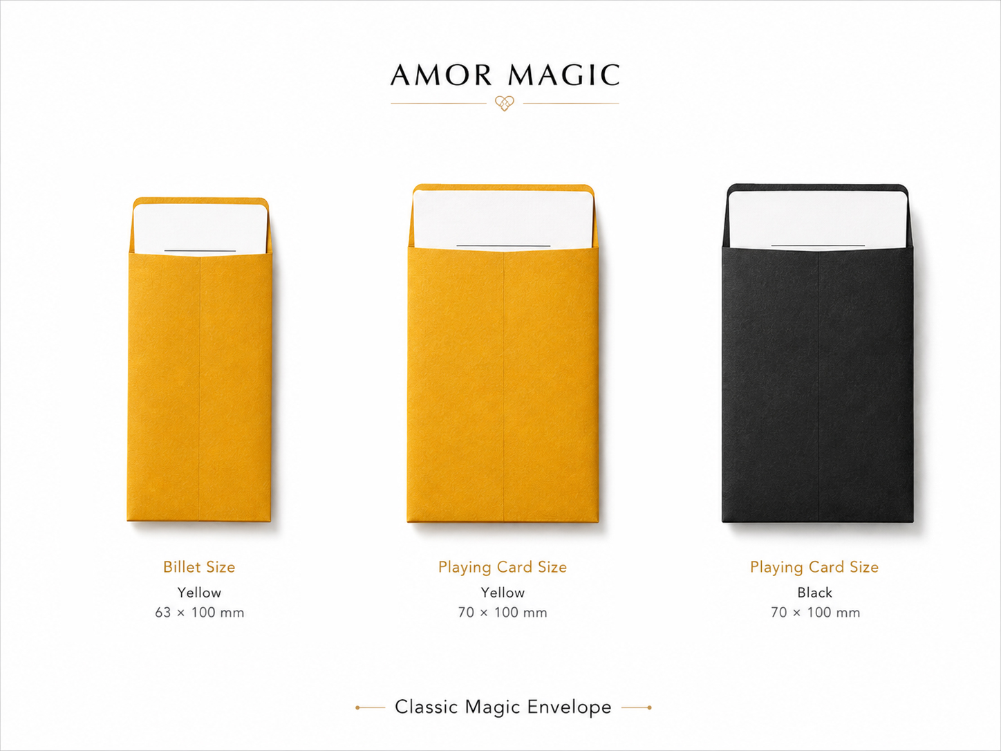 Classic Magic Envelopes (10 pk.) by AMOR MAGIC