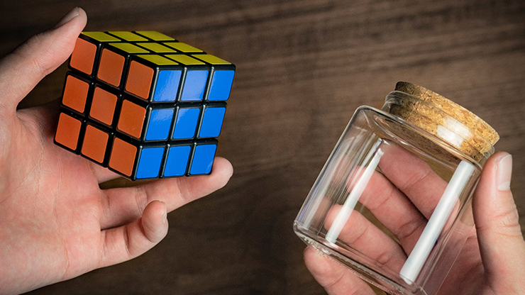 Cube In Bottle by Henry Harrius