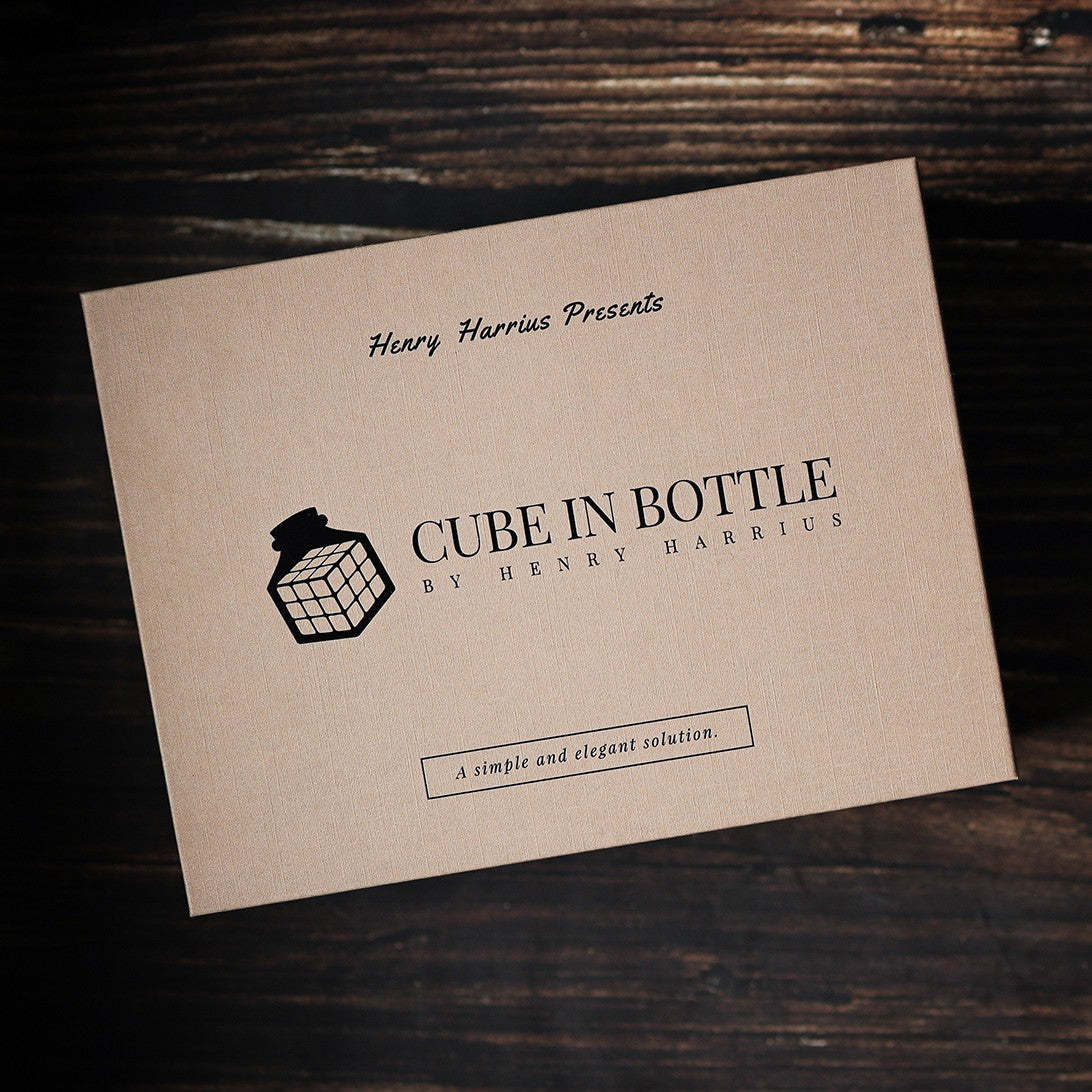 Cube In Bottle by Henry Harrius